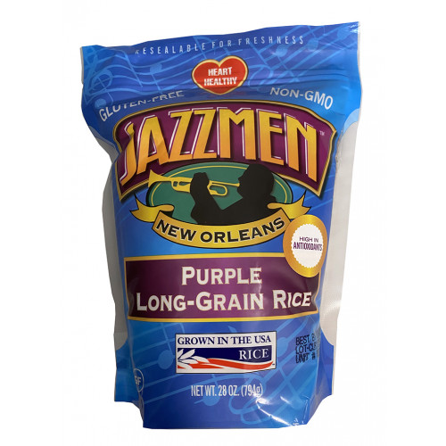 Jazzmen Purple Rice 28oz 851519002395